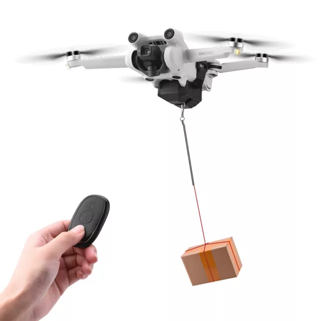 Drone Dropping Payload Delivery Thrower Air Dropper Device for DJI Mini 3 Pro