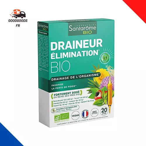 Draineur Elimination Complément Alimentaire Minceur et Perte De Poids 200ml