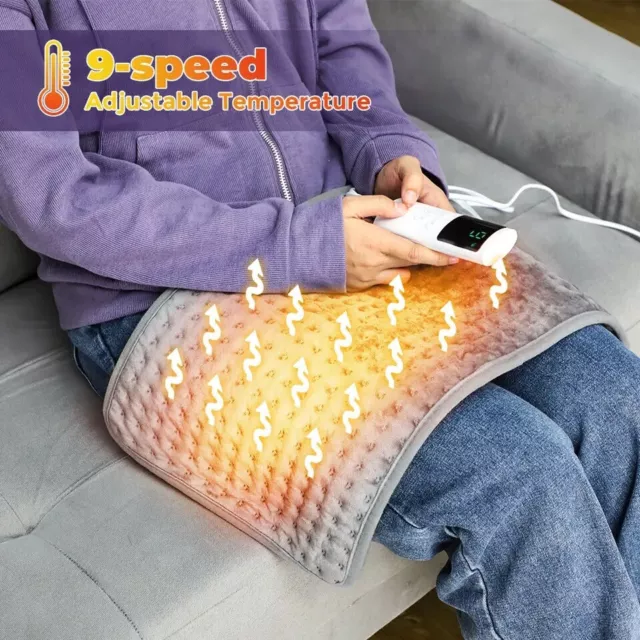 Copertina Tappetino Elettrico Riscaldante Con Telecomando Inverno Calore Letto