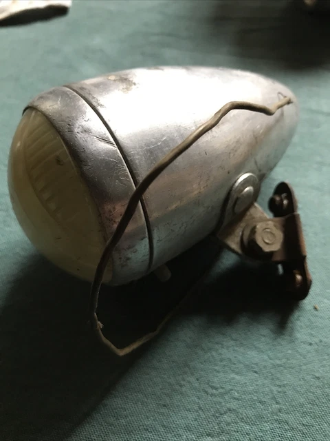 Feu avant jaune rond cyclo Peugeot 103 MBK 51 avec interrupteur diam 140mm