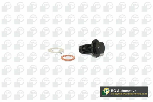 A ABSOPRO M16x1.5 Bouchon Vis Vidange Moteur Cater d'Huile 016393 pour Peugeot 106 206 306 307 Argenté
