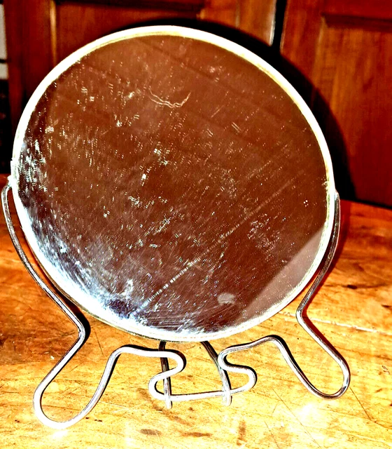 LE SOLIDE, ancien miroir triptyque, beau miroir barbier, le solide