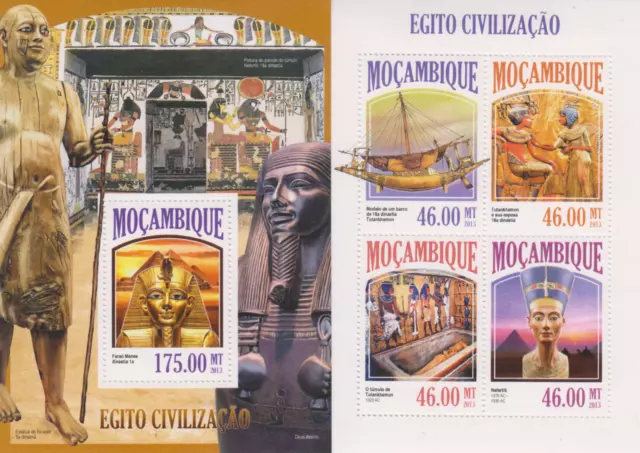 Égyptienne Culture Mozambique Neuf 5681
