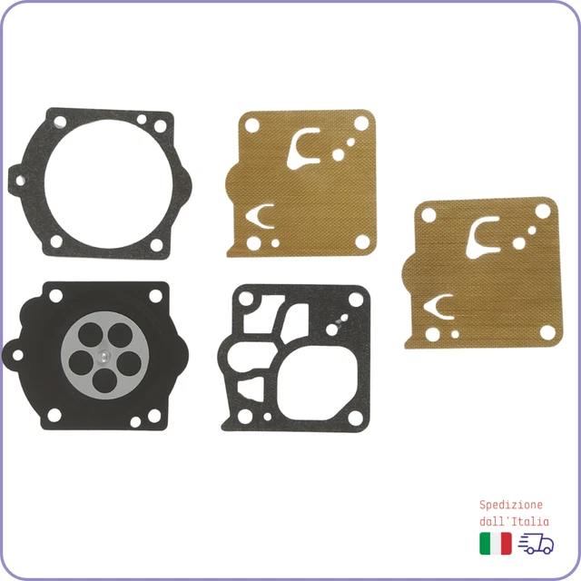 kit RIPARAZIONI MEMBRANE carburatore TILLOTSON motosega Alpina Oleomac Husqvarna