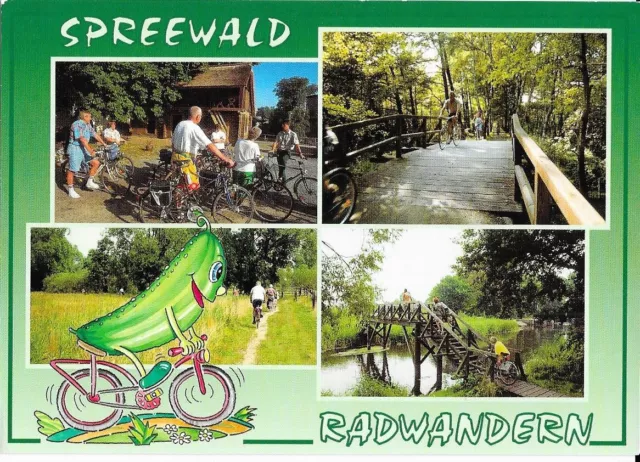 Ak Spreewald, Motive beim Radwandern um 2012