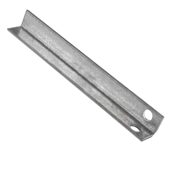1 x ferro angolare 25 x 25 x 3 x 200 mm per cartello di avvertimento ferro angolo metallo NUOVO
