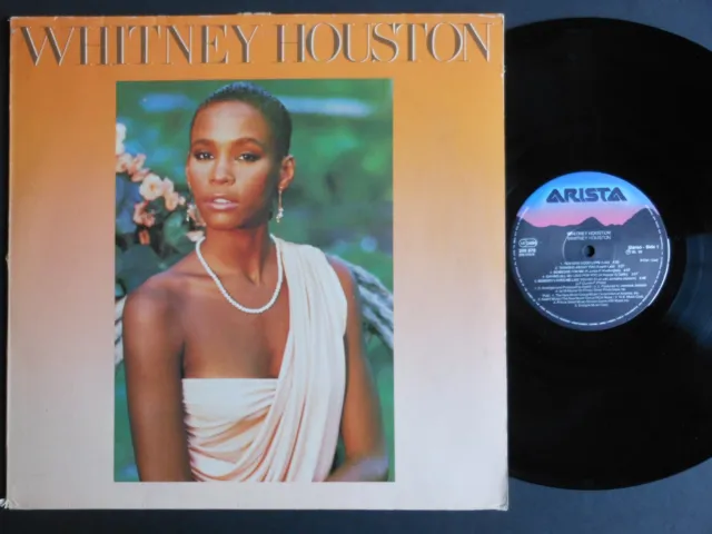 Whitney Houston selbstbetiteltes 12" Vinyl LP DEBÜTALBUM 1985 Arista 206 978