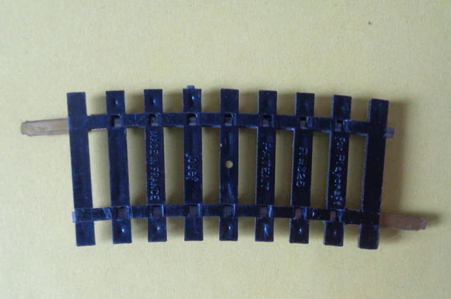 Lot Rails Jouef HO – 7 Rails Droits + 10 Rails Courbes – Vintage Modélisme Ferroviaire