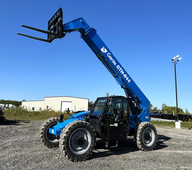 2023 Genie GTH844 44' 8,000 lbs Telescopic Reach Forklift Telehandler, AC/Heat