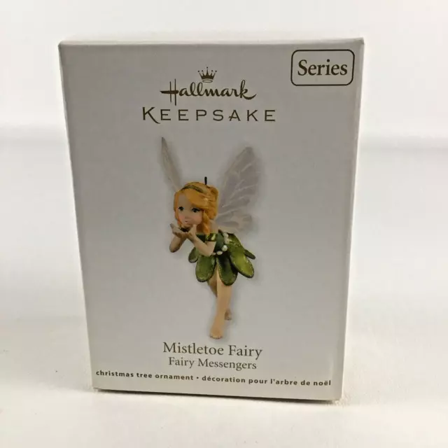 Hallmark Keepsake Christmas Tree Ornament Fairy Messengers #7 Mistletoe New 2011