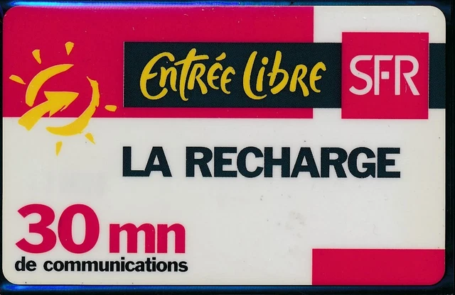 Ricarica SFR 30MINUTES Rif. Yann 4/6
