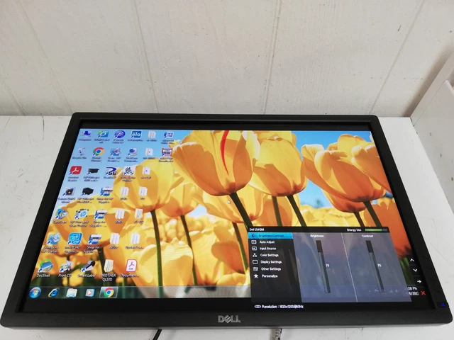 Dell UltraSharp U2412Mc 24" 1920x1200  LCD Monitor DP DVI VGA No Stand/Cables