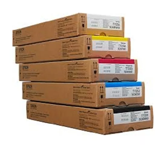 Original Tinta Epson Surecolor Sc F2000 F2100 2200/T7251-T7254 T725A 600ml Tinta