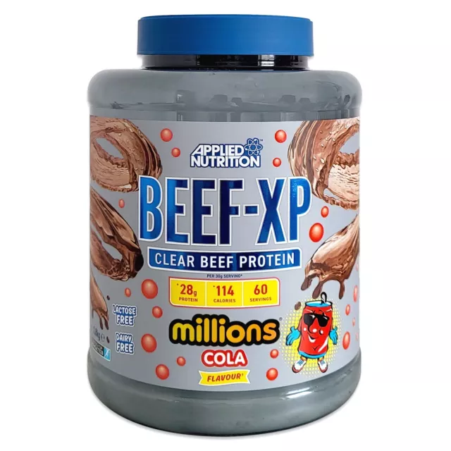 Applied Nutrition Beef-XP Clear Beef Protein 1800 g lecker im Geschmack Cola