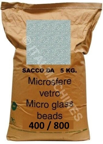 Graniglia Corindone Per Sabbiatrice ITALMACHINES - Grana 46, Sacco Da 5 Kg, Made In Italy