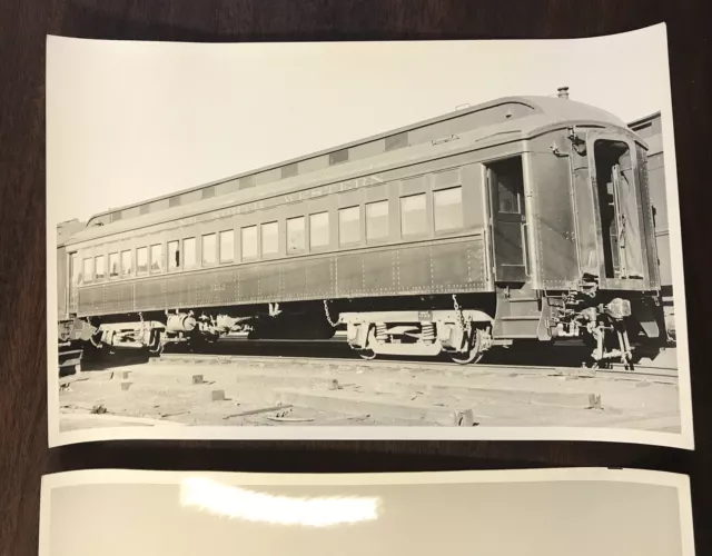 Lot of (2) Chicago & Northeestern Train Railroad Photos 1940’s-1960’s 2
