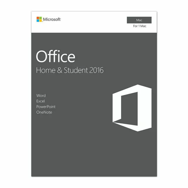 Microsoft Office Home and Student 2016 1 User for Mac 