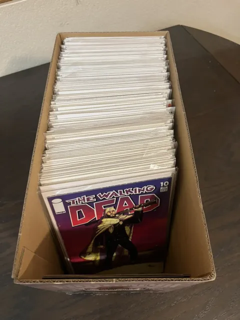 The Walking Dead, 122 Issues. All First Prints.  No Duplicates. 63% Partial Run