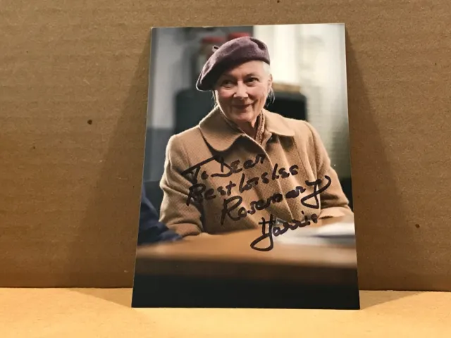 ROSEMARY HARRIS Hand Signed Autograph 4x6 Photo - FAMOUS ACTRESS / SPIDERMAN