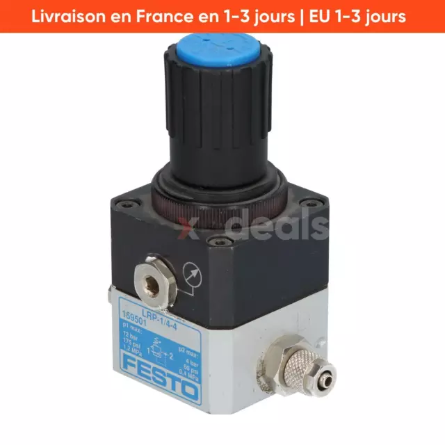 Festo LRP-1/4-4 Precision Pressure Regulator Used UMP