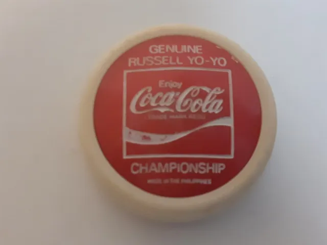 Vintage 1970's Russell Coca Cola Championship Yoyo