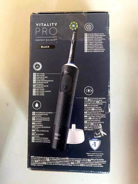 Oral-B Elektrische Zahnbürste Vitality Pro, ohne Aufsteckbürsten