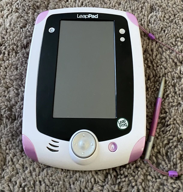 LeapFrog LeapPad Purple and Pink Tablet W/ Stylus and matching  Case
