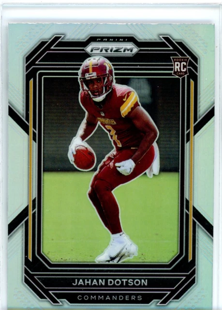 2022 Panini Prizm #312 Jahan Dotson RC Rookie Silver Prizm (DY)