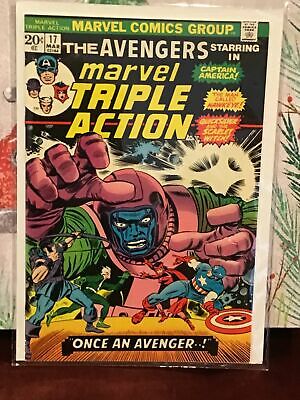 1973 Marvel Comics The Avengers Triple Action Once An Avenger #17