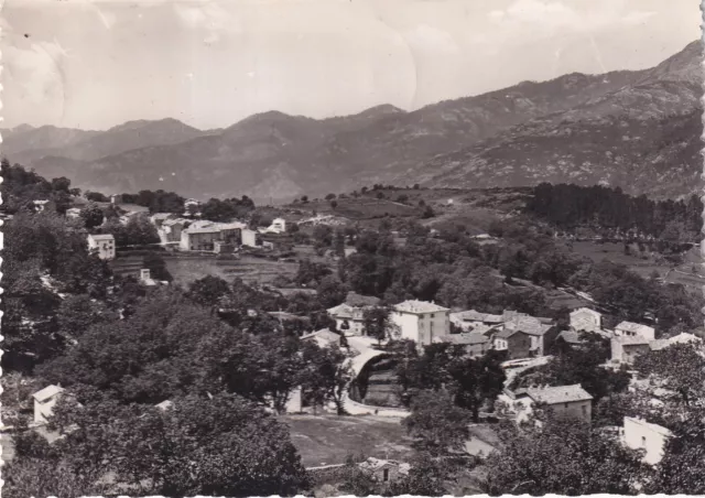 Carte postale ancienne postcard BOCOGNANO CORSE timbrée 1955 éd TOMASI