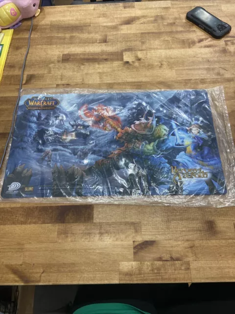 World of Warcraft (WOW) Trading Card Game TCG HEROES OF AZEROTH Playmat SEALED