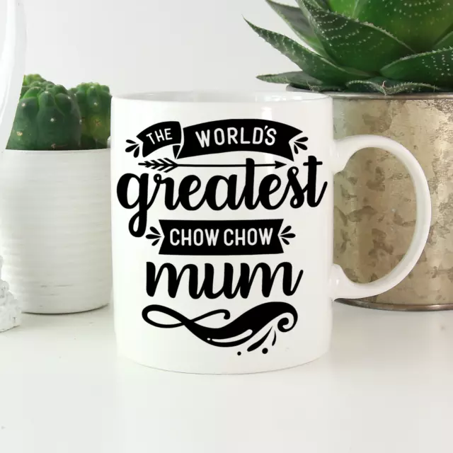 Chow Chow Mum Mug: Cute & funny gifts for Chow Chow owners! Chowchow lover gift