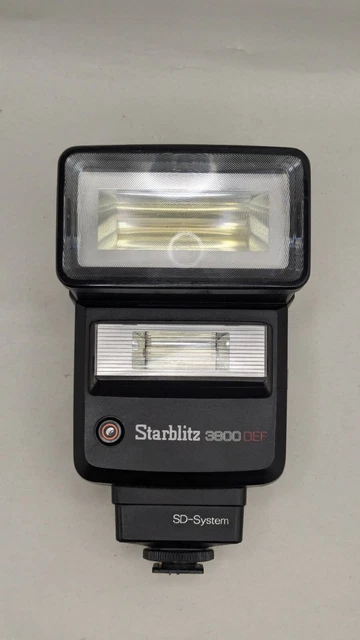 Flash Annulaire Macro Starblitz 1000 Auto - Pour Appareil Argentique - Avec Câble - Occasion
