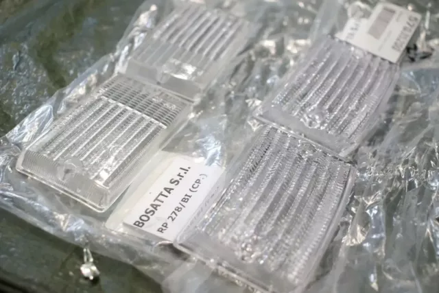 Intermitente Cristal Kit Transparente (Sin Número E) Vespa Pk 50 80 125 S Ss