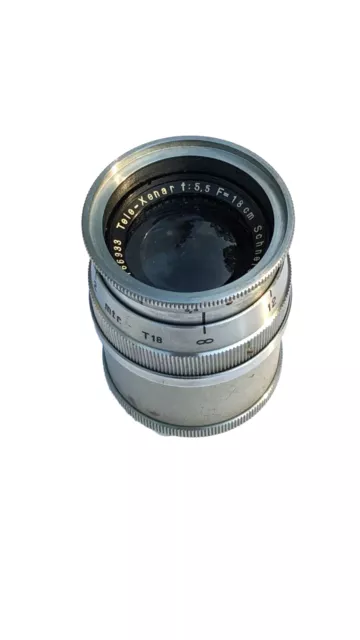 Schneider 180mm 18cm f5.5 Tele-Xenar Camera Lens Reflex Korelle 2