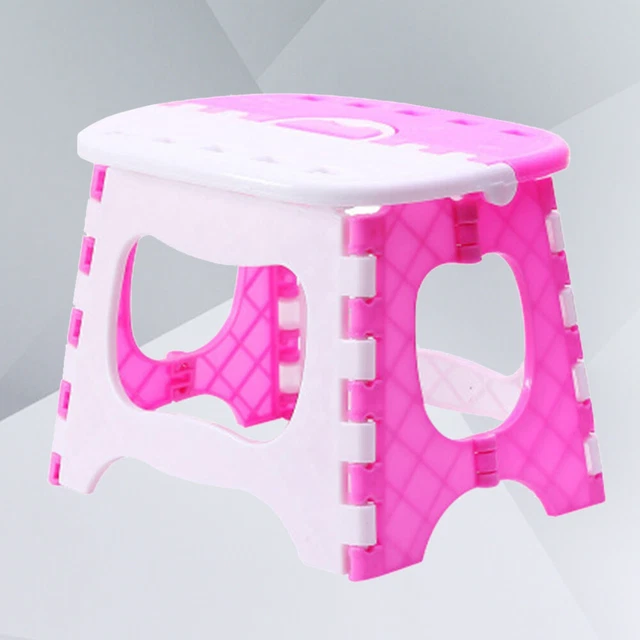 Sgabello passo pieghevole sgabello in plastica per cucina uso casa