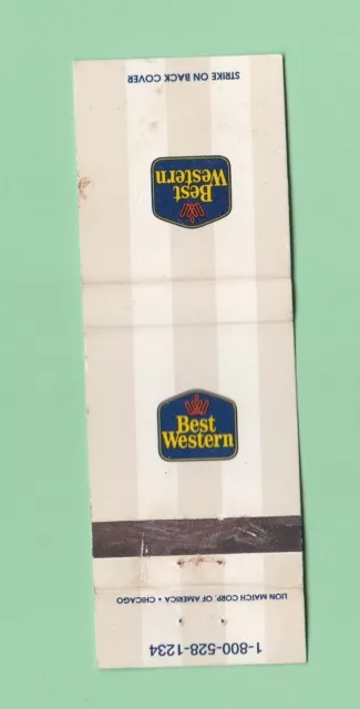 Matchbook Cover Best Western