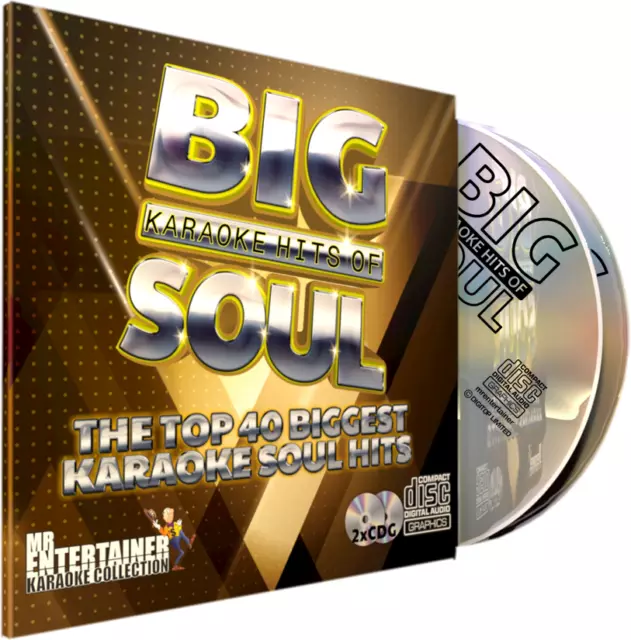 Soul Karaoke. Mr Entertainer Big Hits Doppel CDG/CD+G Disc Set. Motown