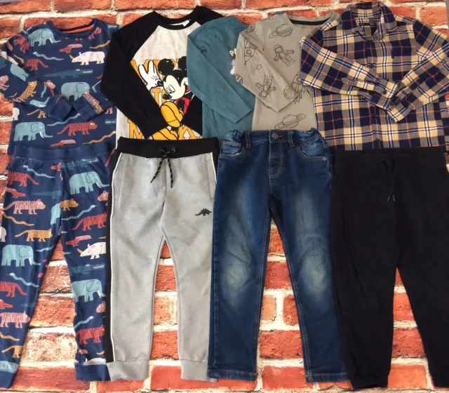 Boys Clothes Bundle 4-5 Years T-shirt Jeans Joggers Shirt Next M&S George etc
