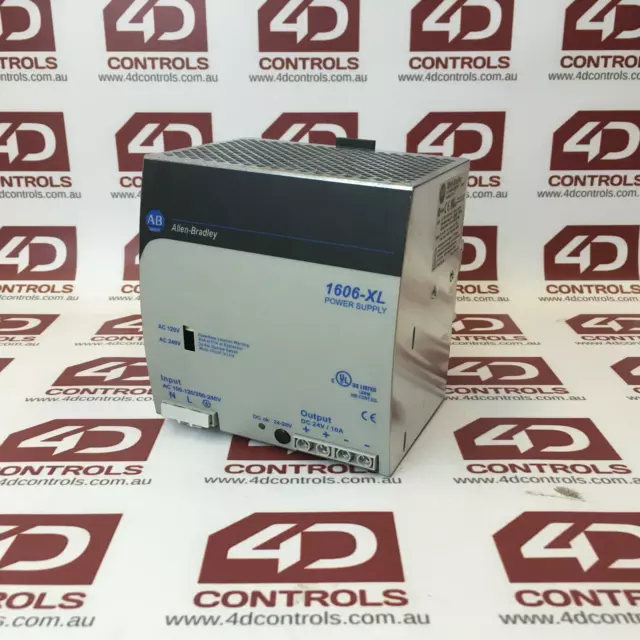 1606-XL240EP | Allen Bradley | DIN Rail Mount Power Supply, Surplus No Box, A