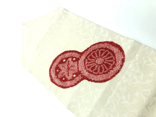6501316: Japanese Kimono / Vintage Nagoya Obi / Shibori / Abstract Pattern
