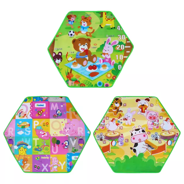 Baby Kids Floor Play Mat Rug Picnic Cushion Crawling Mat Foldable Crawling Mat