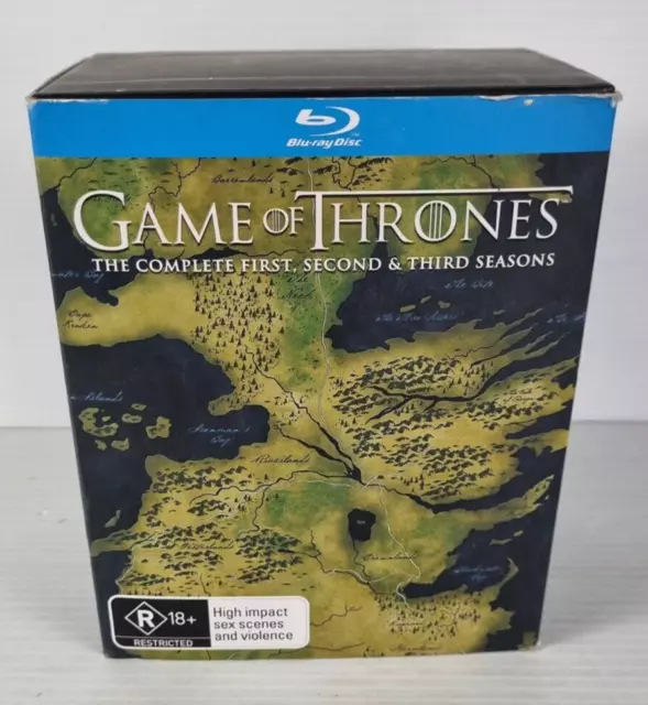 Game Of Thrones : Season 1-3 | Boxset (Box Set Box Set, Blu-ray, 2013)