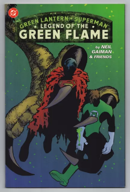 Green Lantern Superman Legend Of The Green Flame (DC, 2000) FN