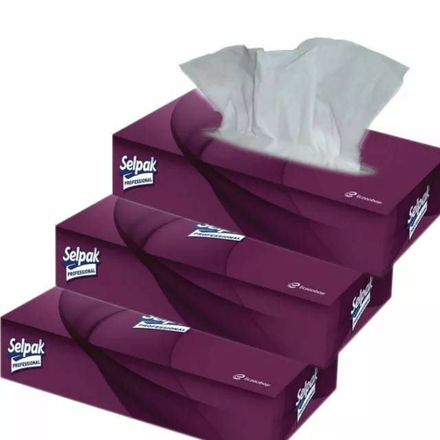 White Soft Tissue Facial Tissue Boxed Tissue and Ideal for sensitive skin