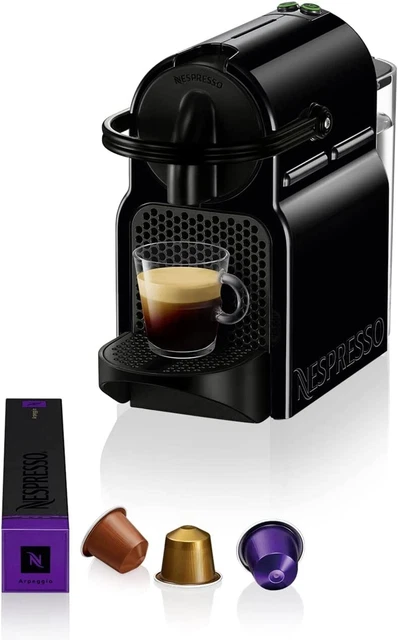 De'Longhi Nespresso Inissia Macchina per Caffè Espresso a Capsule da 1260 W Nero