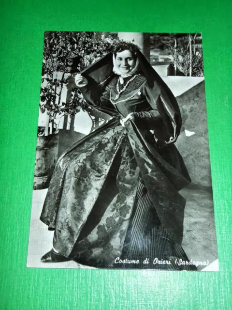 Cartolina Costume di Ozzieri ( Sassari ) 1955 ca.