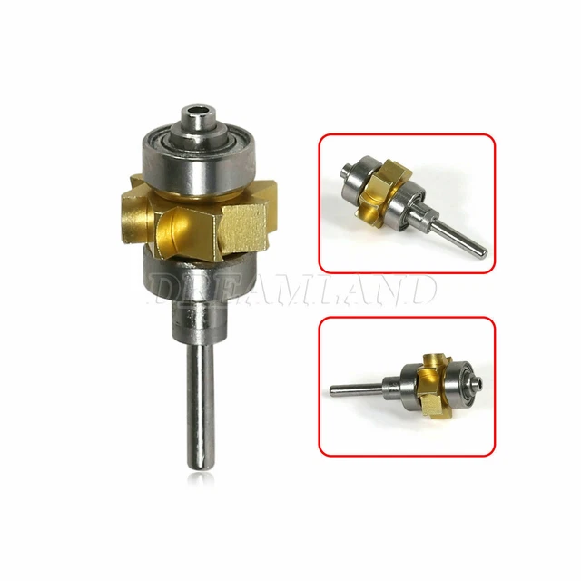 NSK Style Dental High Speed Handpiece Push Button Turbine Cartridge Rotor CHABT