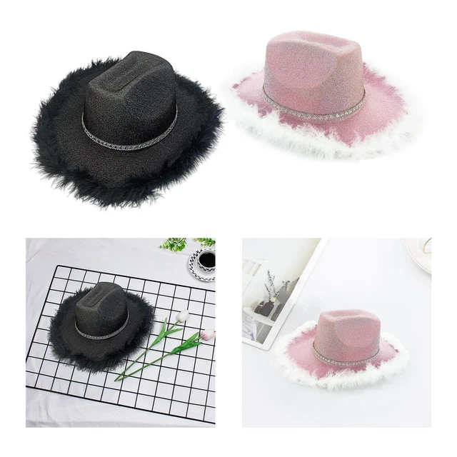 Chapeau Cowboy Plumes OZYILIAN Chapeau Cowboy Avec Plumes OZYILIAN - Unisexe Pour Fêtes Et Déguisements Rose GIFI Chapeau Cowboy Plumes OZYILIAN Chapeau Cowboy Avec Plumes OZYILIAN - Unisexe Pour Fêtes Et Déguisements Rose GIFI