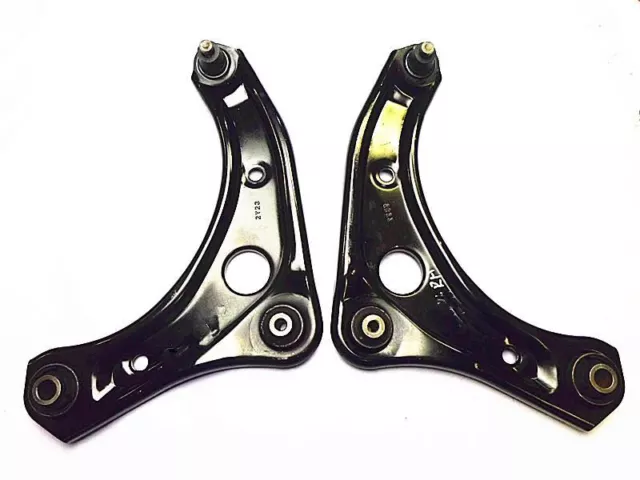 Pair New Front Lower Control Arms & Ball Joint For Nissan Micra K13 2010- On